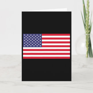 American Footll Helmet Us Flag  Card