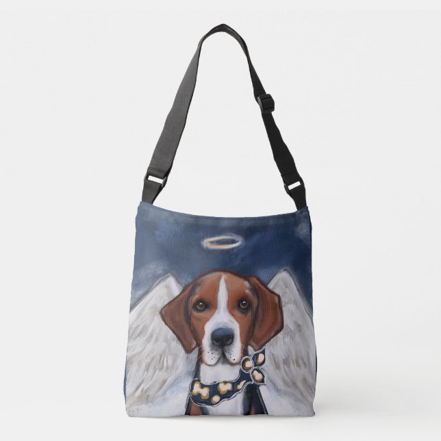 American Foxhound Angel Crossbody Bag (Front)