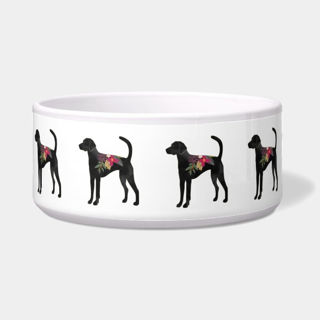 American Foxhound Boho Dog Breed Silhouette (Front)