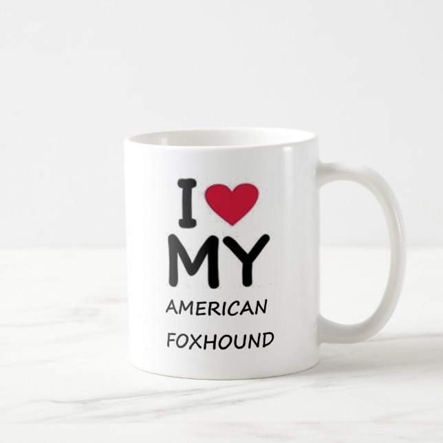 american foxhound coffee mug (Right)