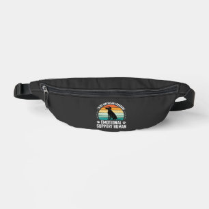 American Foxhound Emotional Support Human Dog Bum Bags