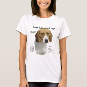 American Foxhound History Design T-Shirt