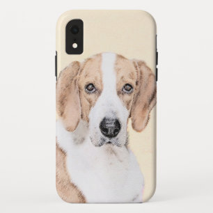 American Foxhound Painting - Cute Original Dog Art Case-Mate iPhone Case