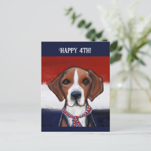 American Foxhound Postcard