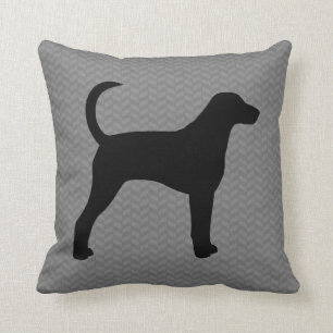 American Foxhound Silhouette Cushion