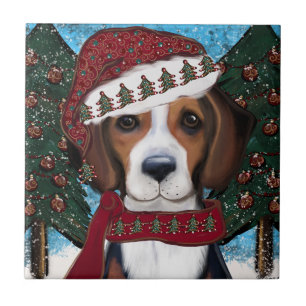 American Foxhound Tile