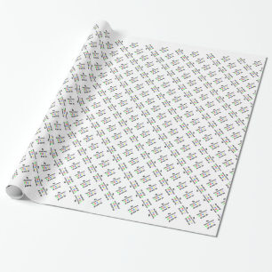 American Foxhound Walks Design Wrapping Paper