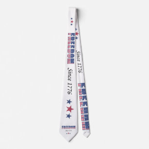 American Freedom 1776 Tie