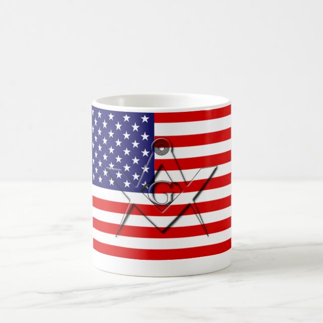 American Freemason Coffee Mug (Center)