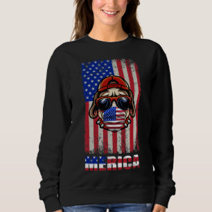 American French Bulldog Animal Sweatshirt