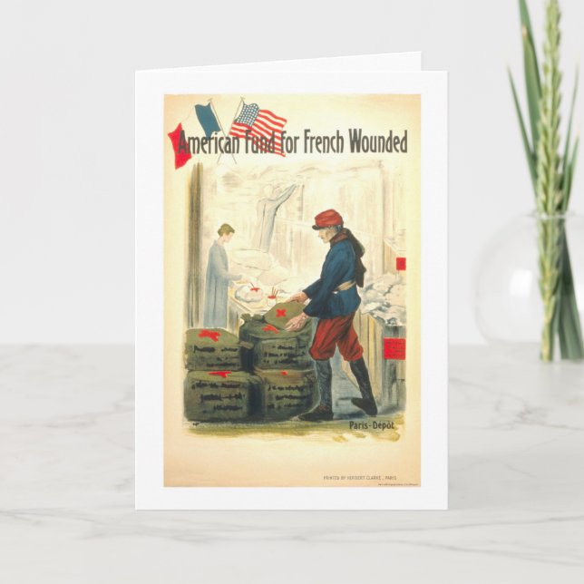 American Fund for French Wounded Card (Front)