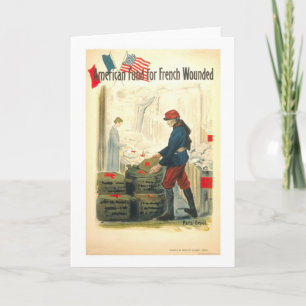 American Fund for French Wounded Card