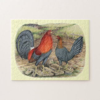 American Game Blue Reds Jigsaw Puzzle
