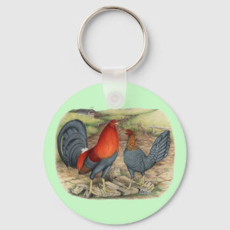 American Game Blue Reds Key Ring