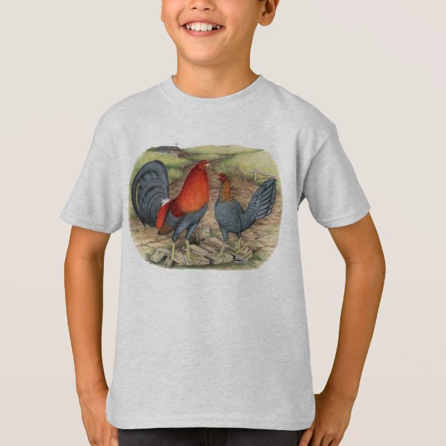 American Game Blue Reds T-Shirt (Front)