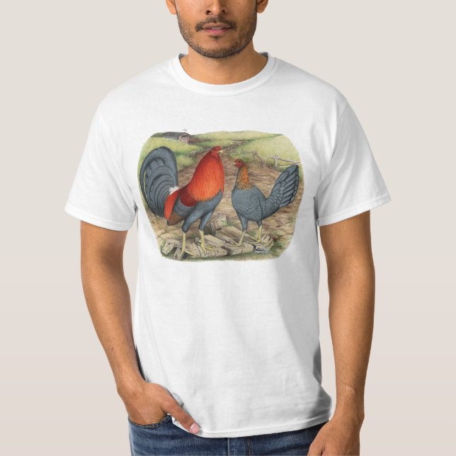 American Game Blue Reds T-Shirt (Front)