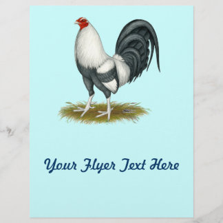 American Game Silver Blue Gamecock Flyer