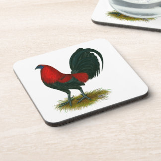 American Gamecock: Brown Red Coaster