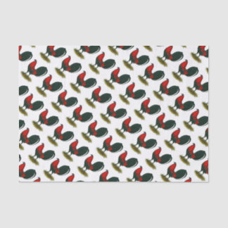 American Gamecock: Brown Red Tissue Paper
