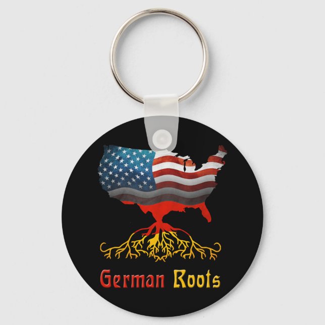 American German Roots Keychain (Front)