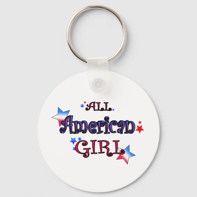 American Girl Key Ring (Front)