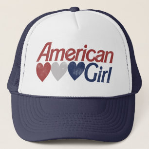 American Girl Trucker Hat