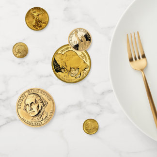 American Gold Coins Confetti