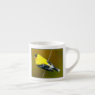 American Goldfinch - Original Photograph Espresso Cup