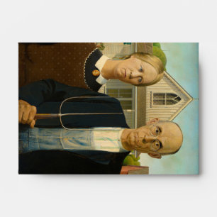 American Gothic, 1930 by Grant Wood Envelope