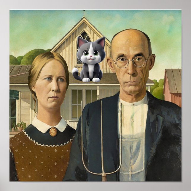 American Gothic —art Poster (Front)