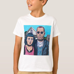 American Gothic Goes Punk T-Shirt