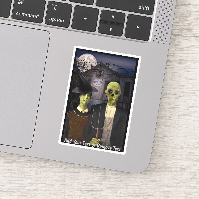 American Gothic Halloween Haunted House (Detail)