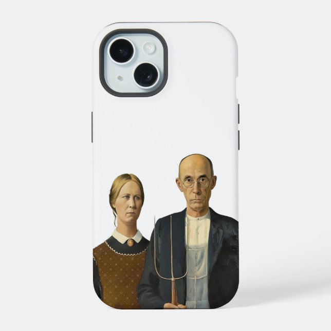 American Gothic iPhone 15 Case (Back)
