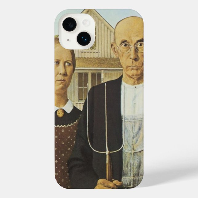 American Gothic iPhone Case (Back)