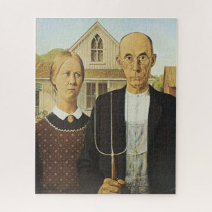 American Gothic  Jigsaw Puzzle