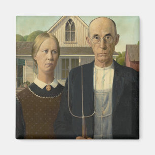 American Gothic Magnet