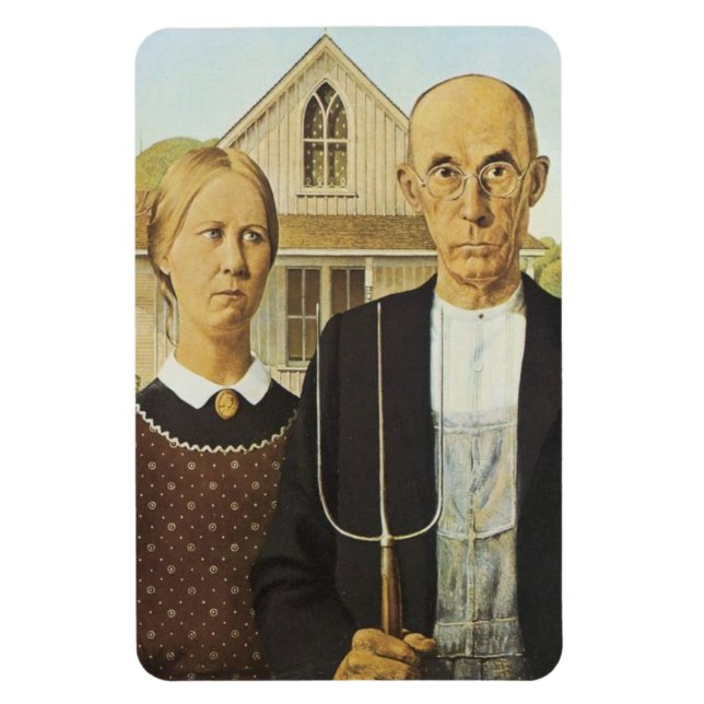 American Gothic Magnet (Vertical)