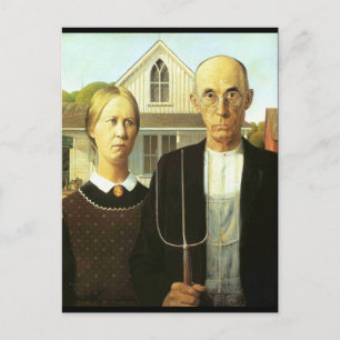 American Gothic Postcard