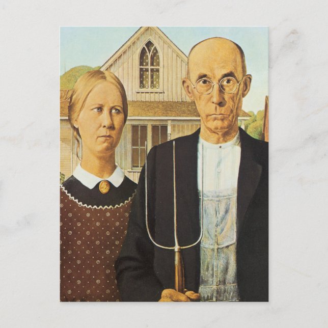 American Gothic Postcard (Front)