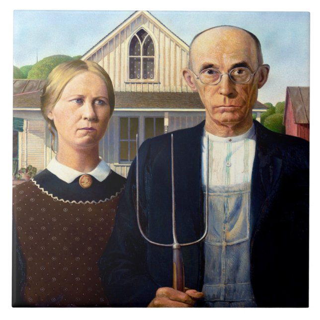 American Gothic Tile (Front)
