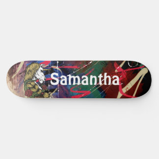 AMERICAN GRAFFITI WARRIOR UNICORN SKATEBOARD