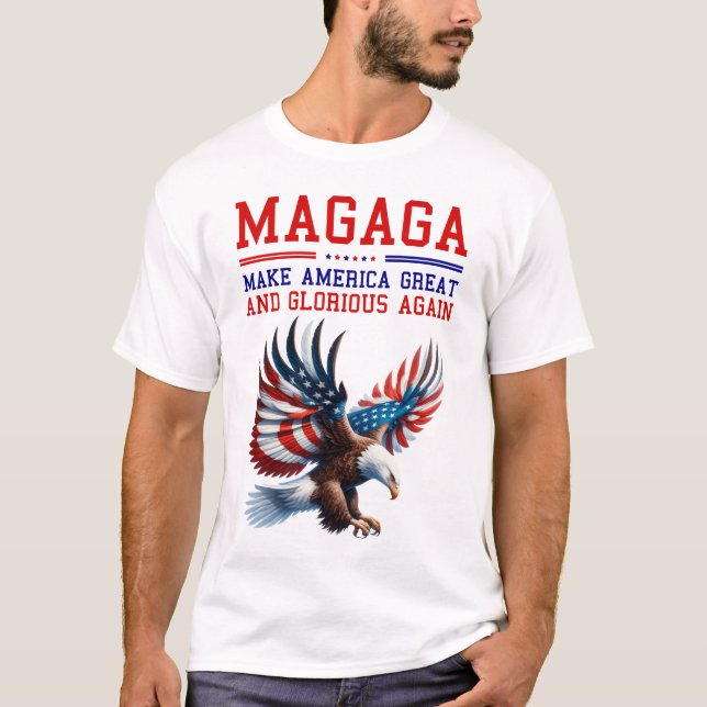 American Great and Glorious Election T-Shirt (Front)