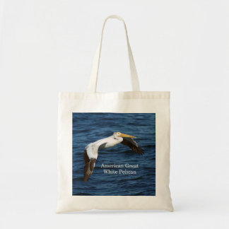 American Great White Pelican tote bag