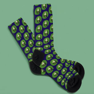American Green Tree Frog Lily Pad Socks