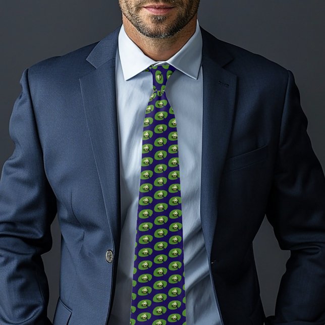 American Green Tree Frog Lily Pad Tie (Creator Uploaded)