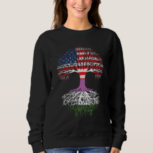American Grown Lgbt Q Gender Queer Roots Pride Fla Sweatshirt