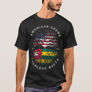 American Grown Togolese Roots Togo Flag T-Shirt