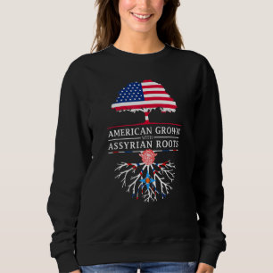 American Grown With Assyrian Roots Assyria Sweatshirt