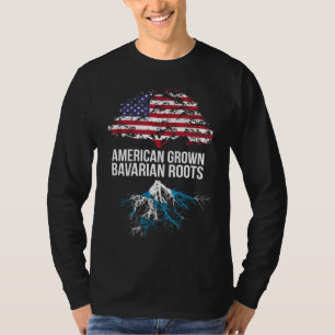 American Grown with Bavarian Roots - Bavaria T-Shirt