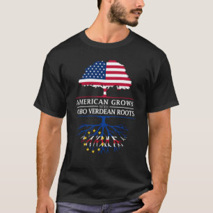 American Grown with Cape Verdean Roots   Cabo T-Shirt